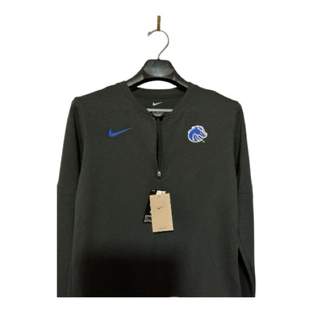 Boise State University Bronco Nike Black Sweater NWT